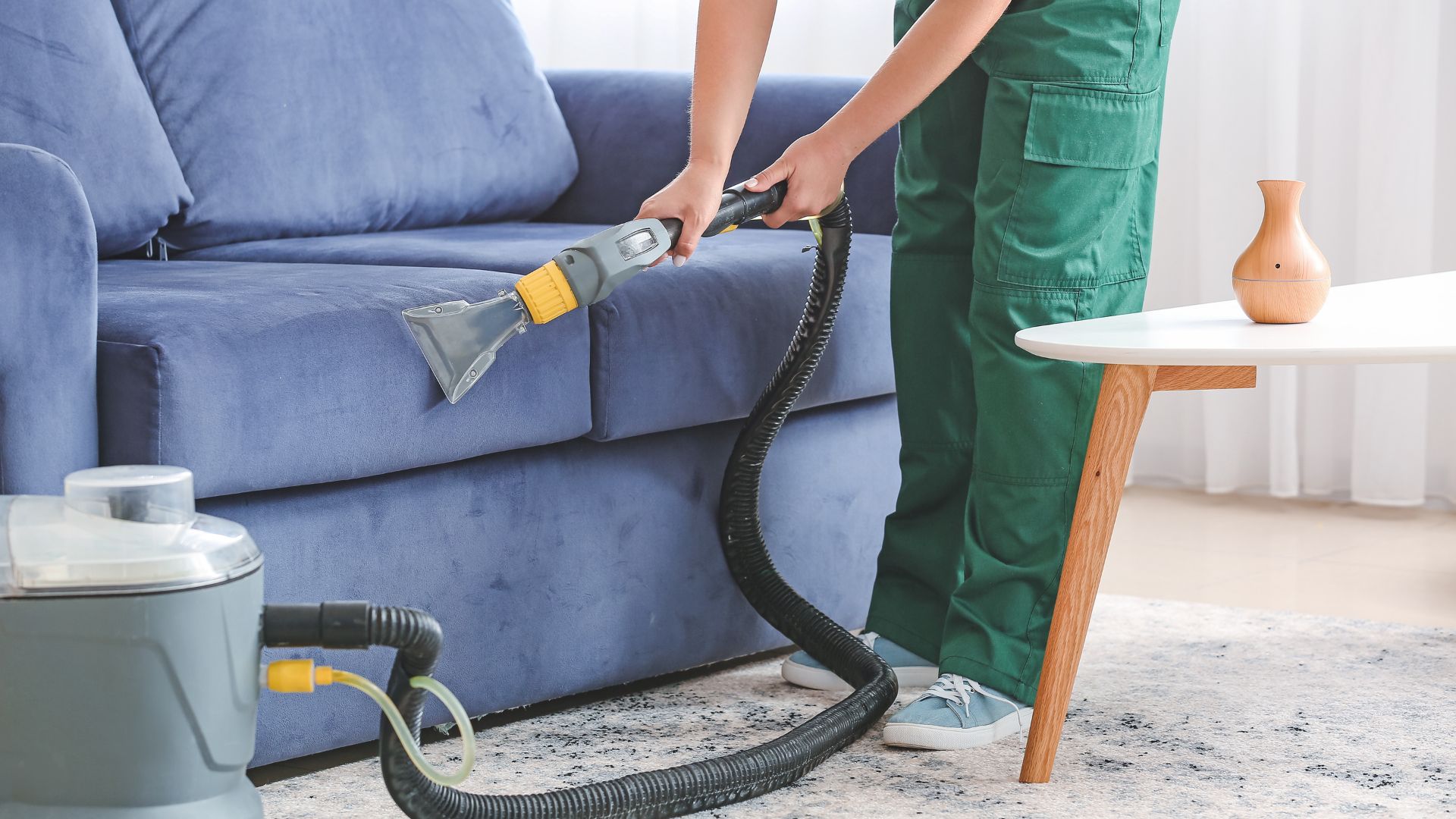 Revive Couch Appearance Using Professional Upholstery Cleaning For Residential Interiors